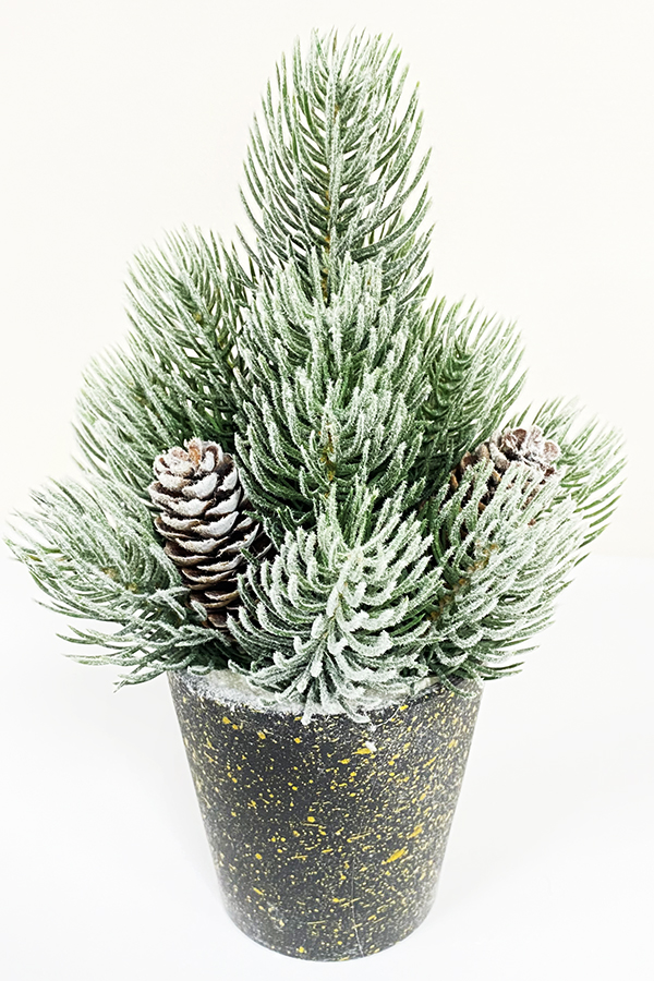 Искусственная Ель декоративная 25 см 011D